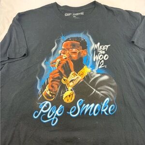 Pop Smoke Black T-Shirt XL